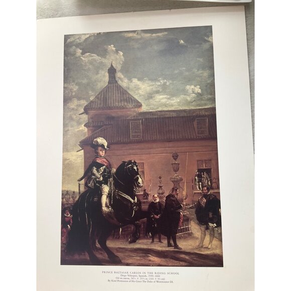 Lot Of 3 Vintage Art Prints By Diego Velázquez Prince Baltasar Carlos Scenes - Picture 4 of 12